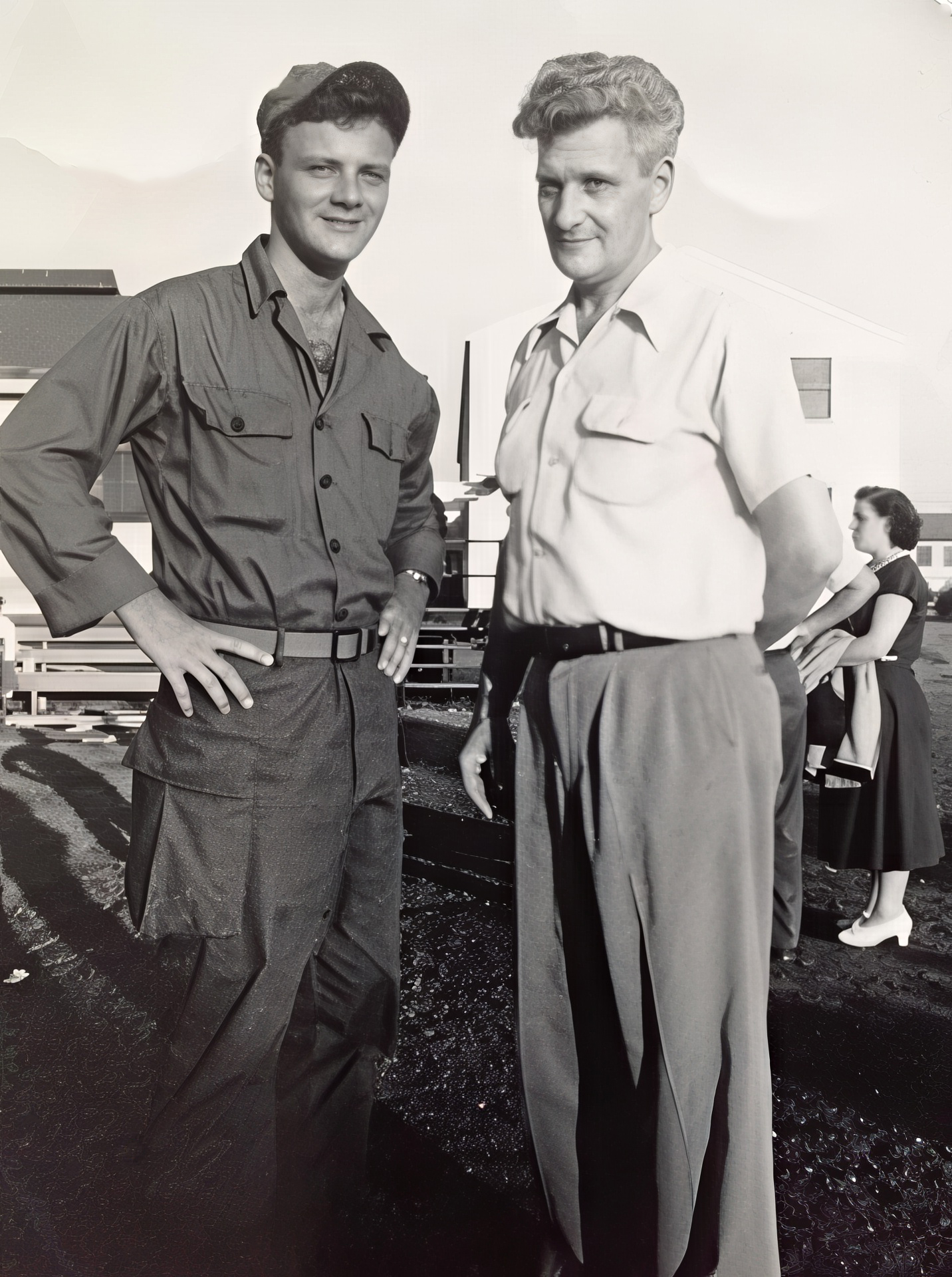 1952-Roy and Clarence.jpg